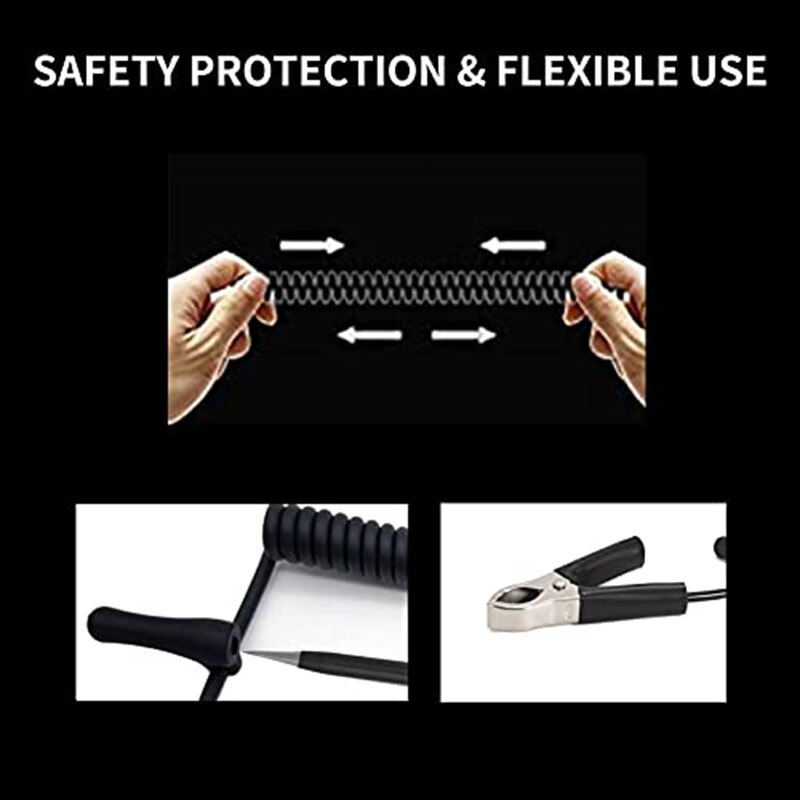 Automotive Test Light 3-60V DC Digital LED Ciruit Tester Auto Bidirectional Voltage Tester Electric Test Pen