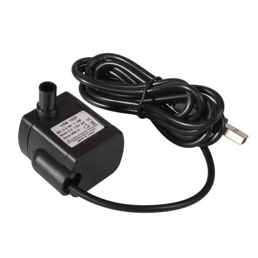 3W Dc Usb Mini Dompelpomp Ultrastille Outdoor Kleine Fontein Pomp Voor Kleine Vijver Aquaria Fish Tank hydrocultuur Dc