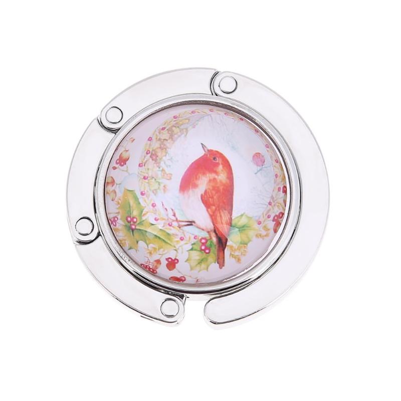 Portable Handbag Hook Foldable Desk Bag Purse Metal Holder Hanger Home Travel Supplies Small and Exquisite Bag Hook: 11