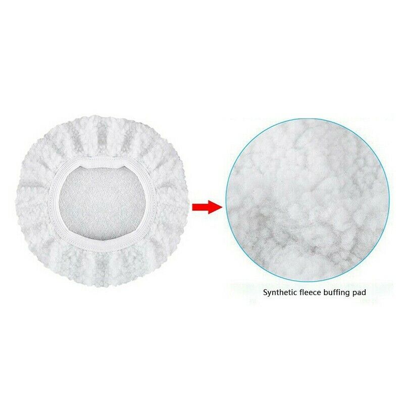 Replacement Car Polisher Pad Bonnet Universal 9-10" Polishing Set Buffing