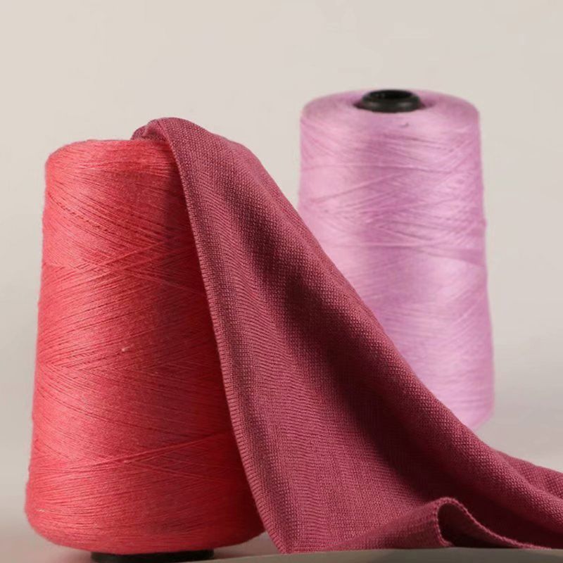 1 rull 500g melkespunnet issilke strikkegarn sommerheklet linje diy overtråd  m6cd