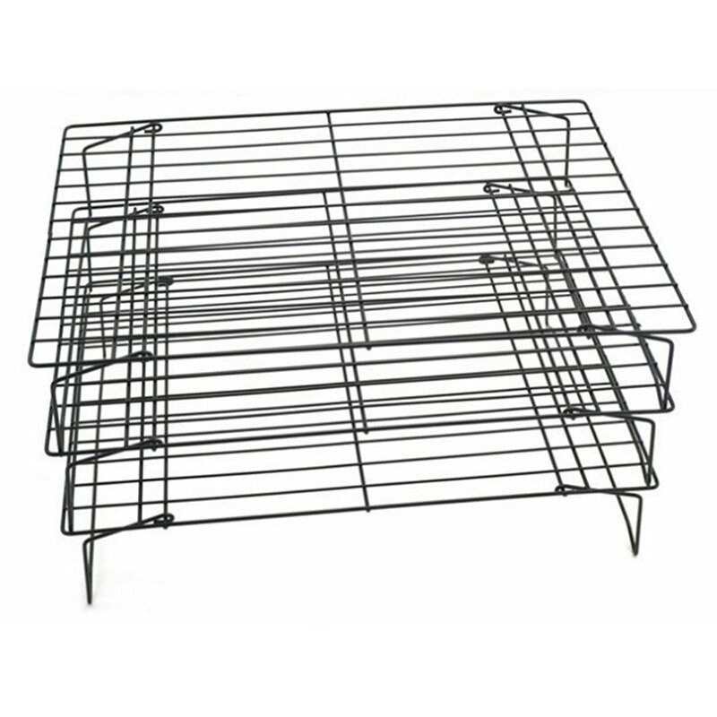 3 Layers Cooling Rack Stackable Metal Cake Cookie ... – Grandado