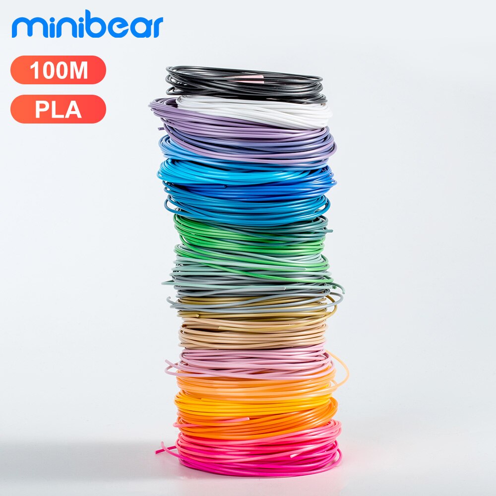 Minibear materiales de impresión 3D 100m PLA