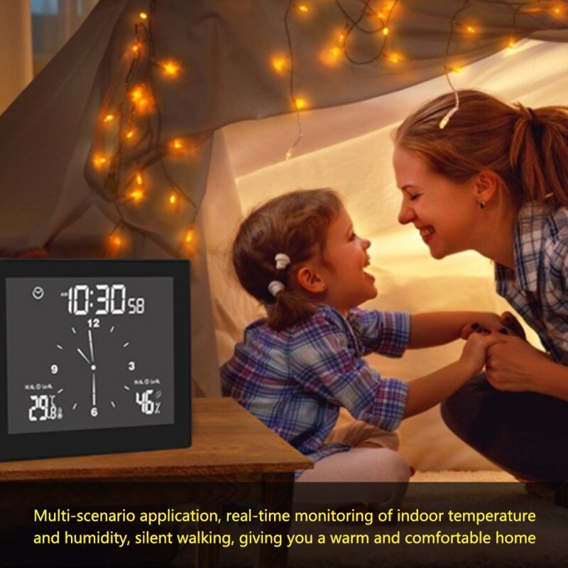 Wireless Weather Station with Outdoor Sensor, Weather Forecast, Radio Clock, Indoor and Outdoor A