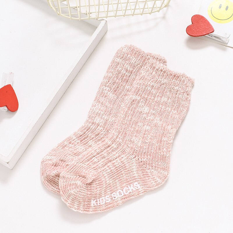 Herfst Winter Thicken Antislip Baby Sokken Met Rubble Zool Warm Peuter Anti Slip Vloer Sok Baby Kleding Accessoires 0-4y: 3 / 2-4 years old
