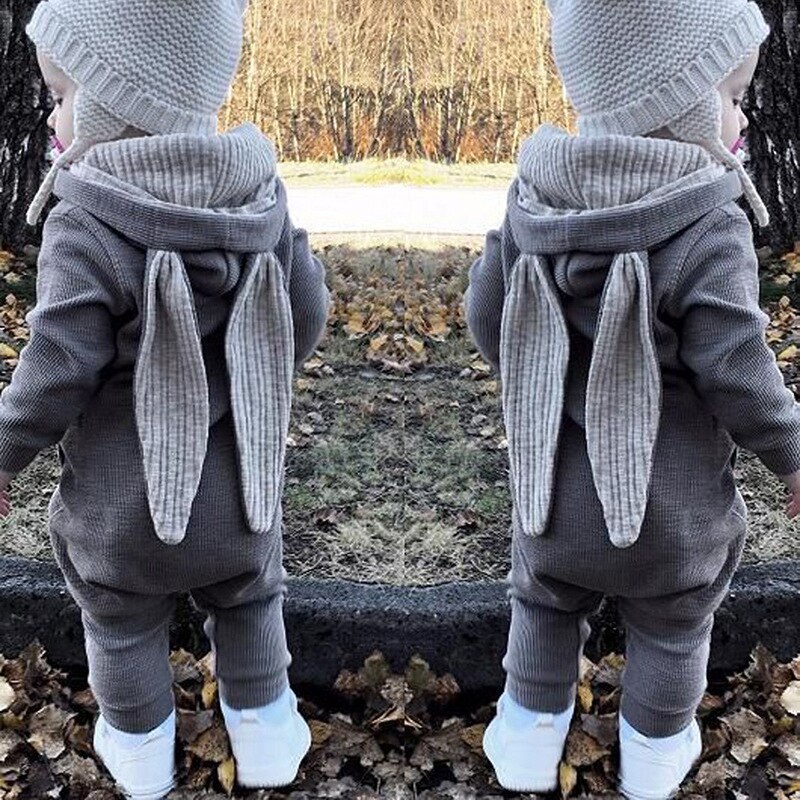 Geboren Baby Cartoon Rompertjes Baby Baby Herfst-Winter Outfits Kleding 3M-18M Jongens Meisjes lange Sleveed Costumnes Een Stuk