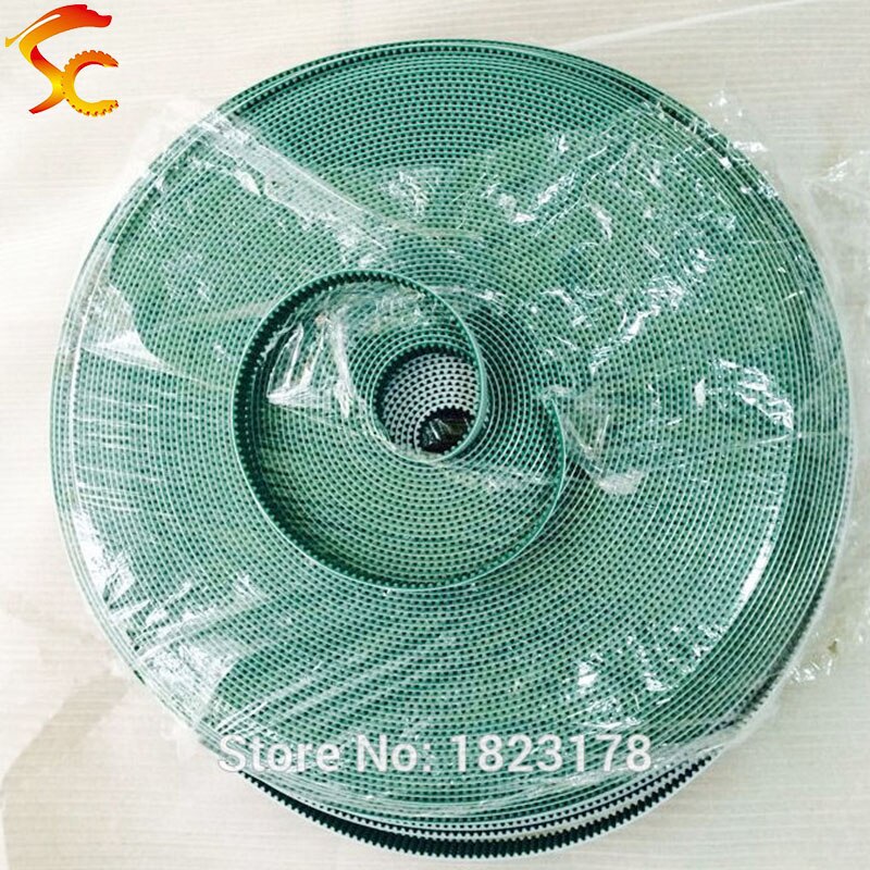 10 meters/partij HTD5M 20mm Breedte 20mm PU Open Ended Distributieriem HTD 5 M-20 mm (Pitch = 5mm)
