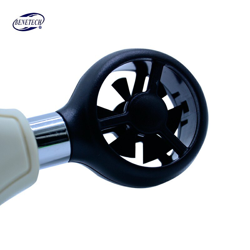 Digital Wind speed anemometer 30m/s (65MPH) LCD Handheld Anemometer wind Thermometer Gauge Meter Measuring instrument GM816A