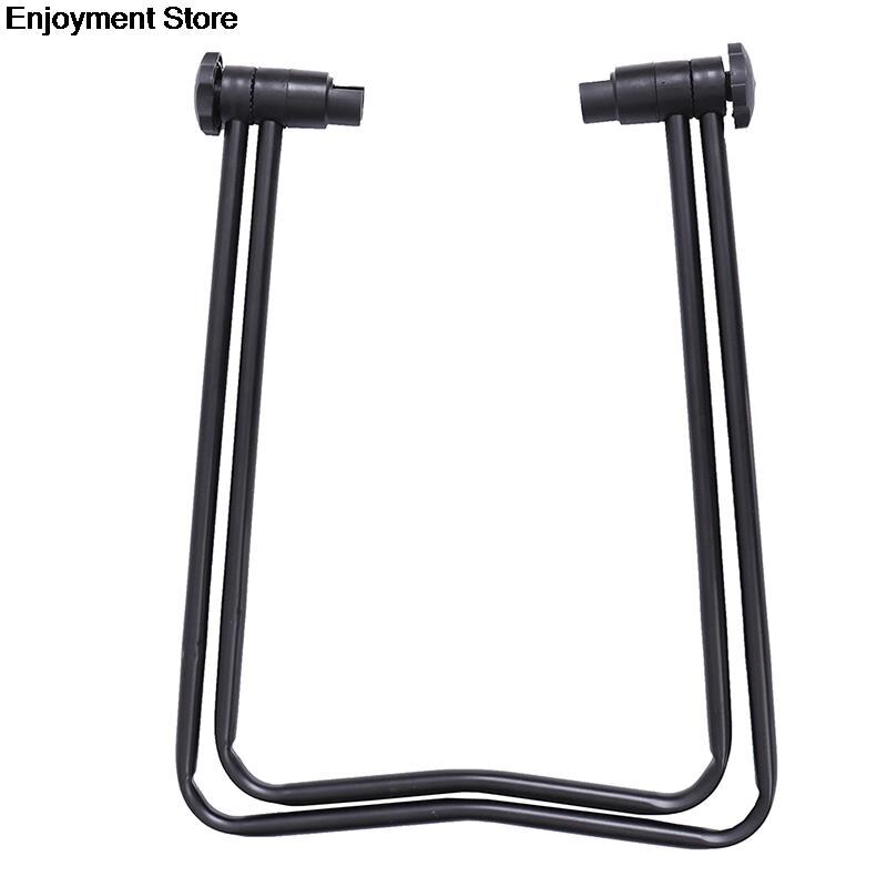 1X Mountain Bike Road Bike Triangle Vertical Stand Display Wheel Hub Bike Repair Stand Kickstand For Bicycle Repair Floor Stand