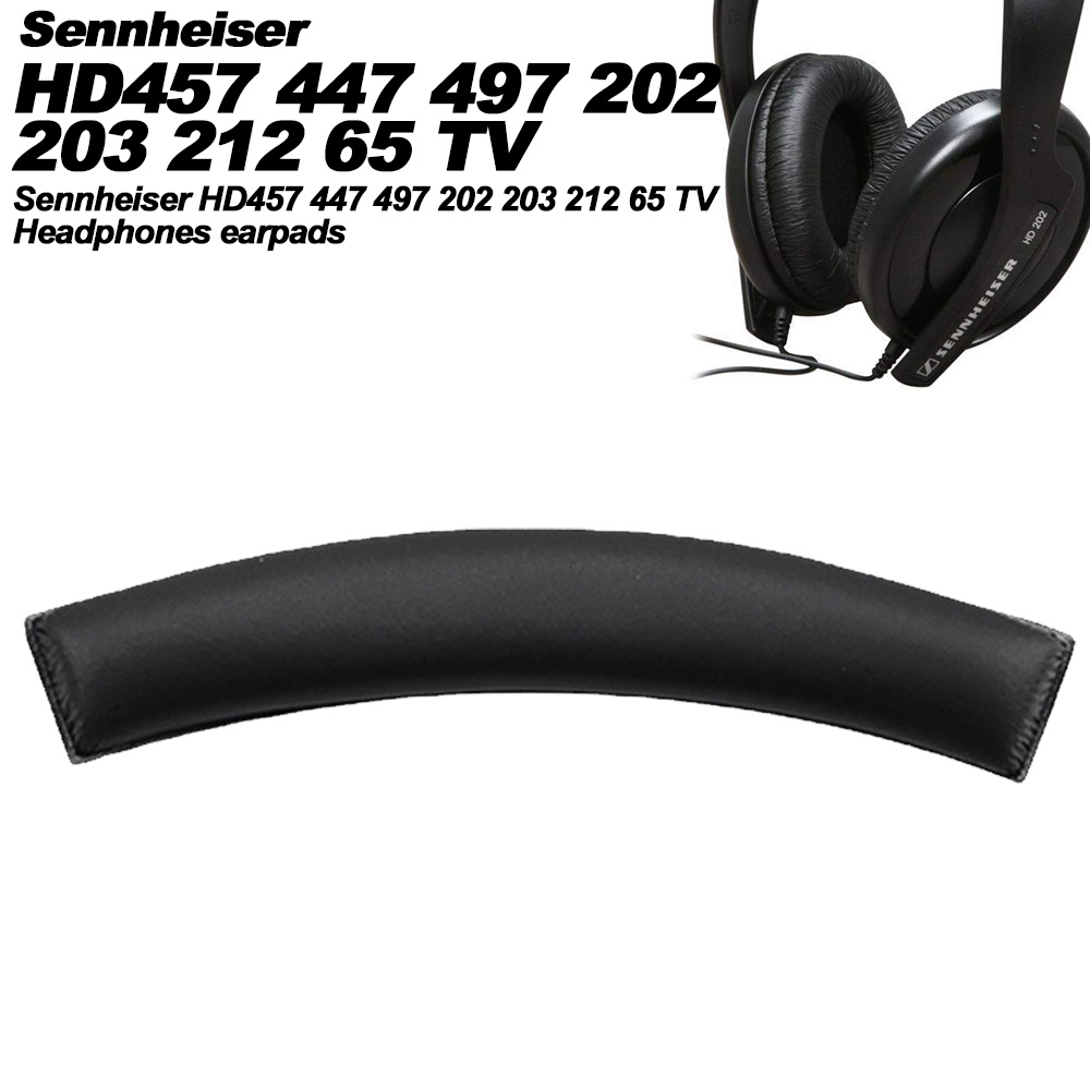 Øretelefonpuder til sennheiser  hd457 hd447 hd497 hd202 hd203 hd212 hd65 tv udskiftelige ørepuder hovedtelefoner ørekopper memory