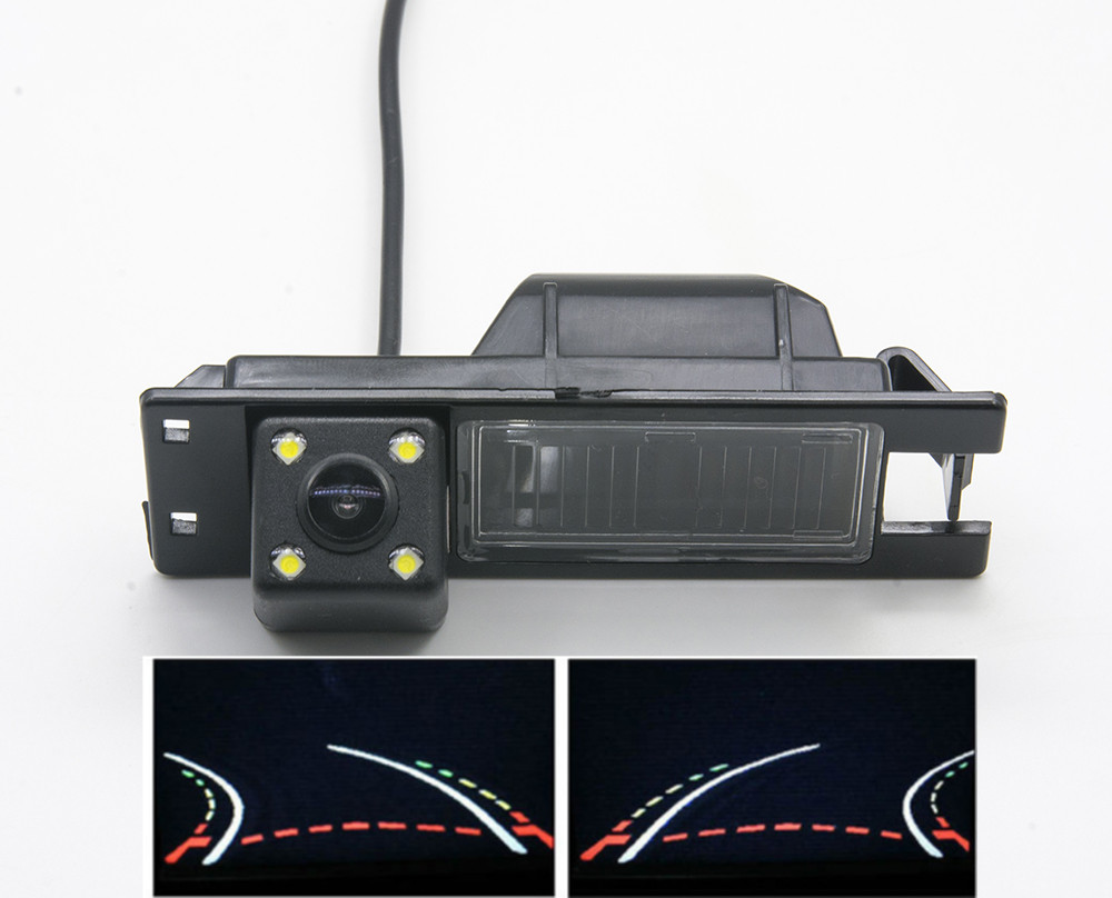 Dynamische Traject Tracks Parkeer Achteruitrijcamera voor Opel Astra H Corsa D Meriva EEN Vectra C Zafira B FIAT Grande Insignia
