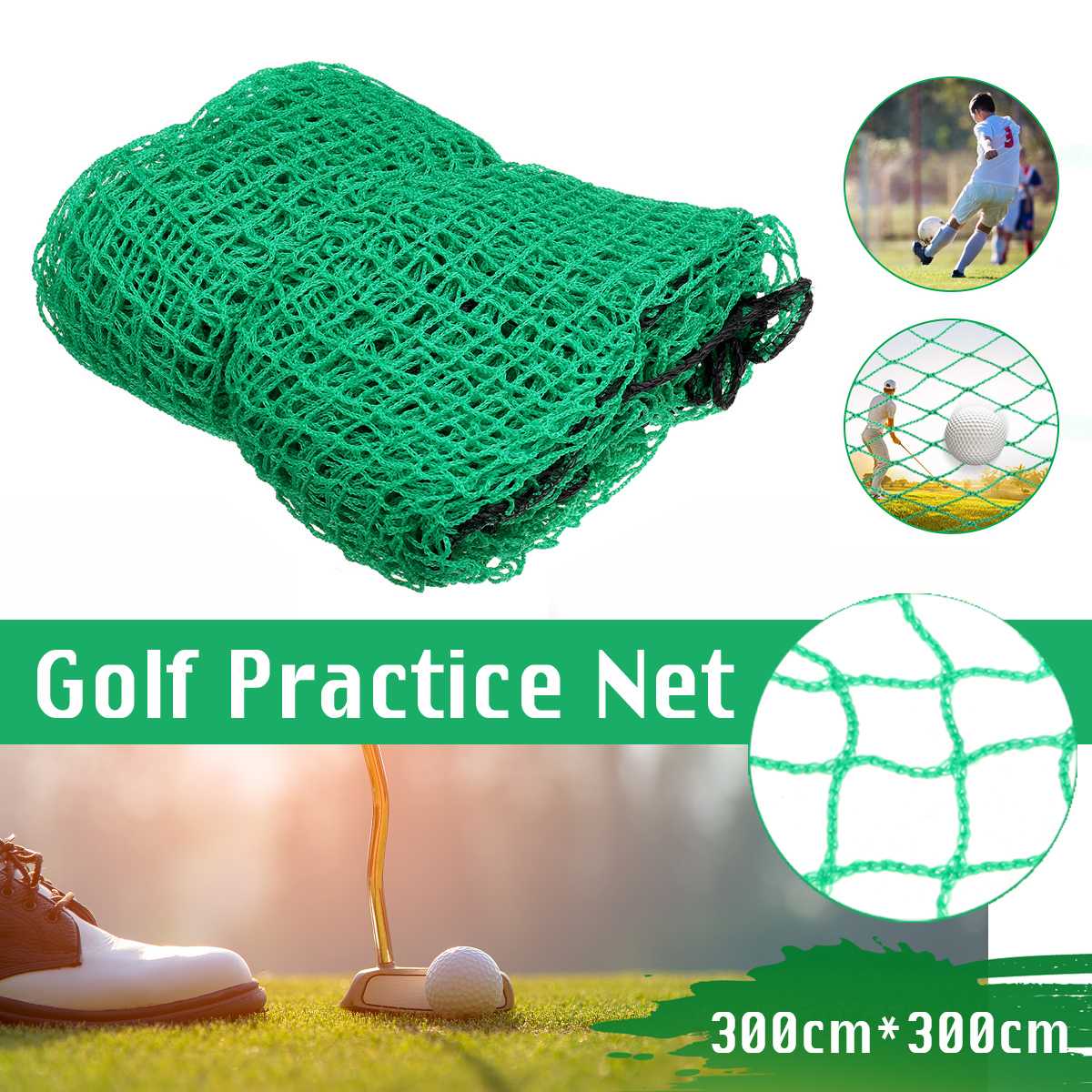 Golf Training Net Folding Portable Sport Practice Hitting Net Golf Practice Training Equipment For Football Tennis Badminton