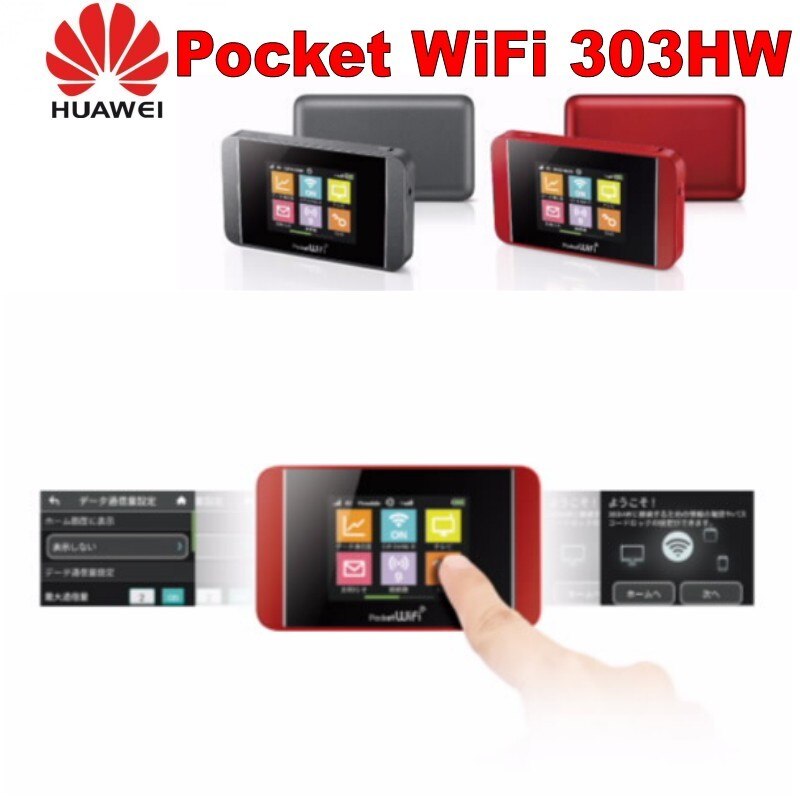 Unlocked Huawei 303HW 4g pocket wifi 4g LTE draadloze router