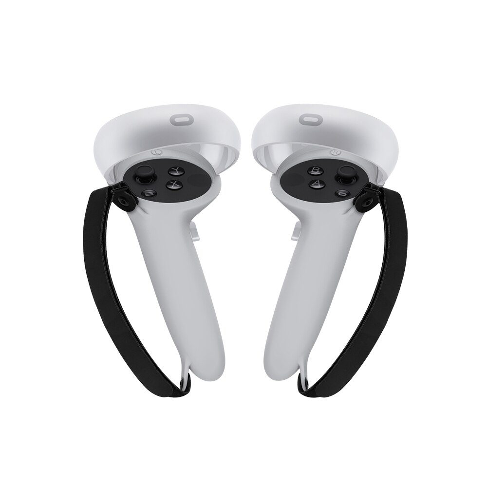 Oculus Quest 2 Extended Grip Protective Cover Controller Anti-Throw Handle Sleeve Adjustable Strap For Quest 2 VR Accessories