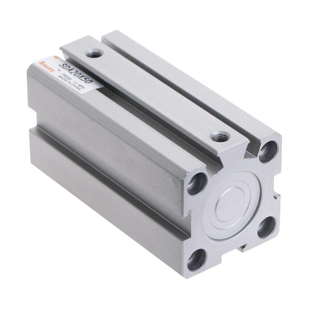 Sda Serie Pneumatische Compact Air Accessoires Cilinder Cilinder 32 Mm Boring Naar 5 10 15 20 25 30 35 40 45 50Mm Slag