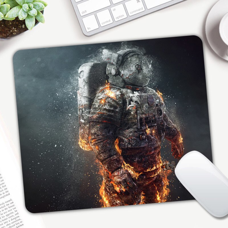 Sell Well Astronaut Pattern Small Size Pc Tablet Gamer Computer Laptop Mouse Pad Decorate Your Desk: 2 / 29x25 cm