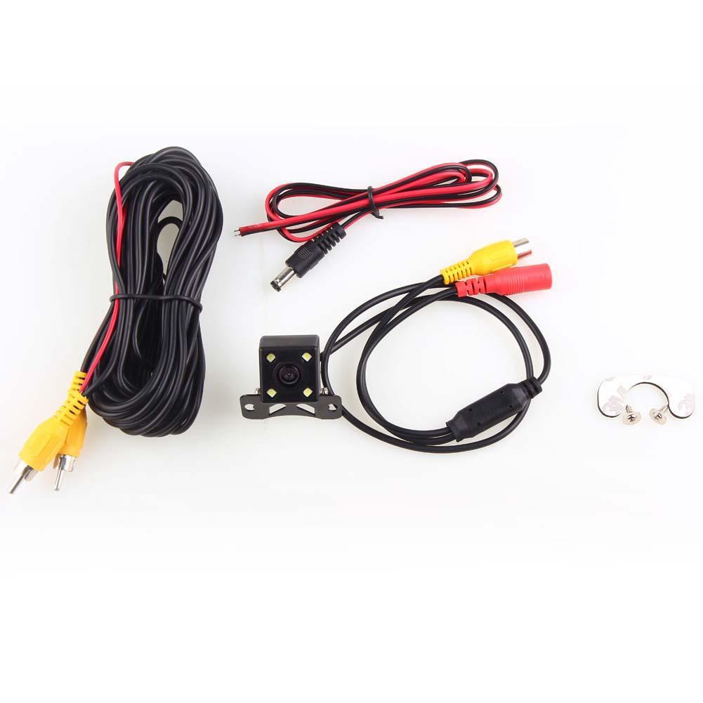 4 LED 12V Back Up Rear View Reverse Backup Camera Cam Night Vision Waterproof