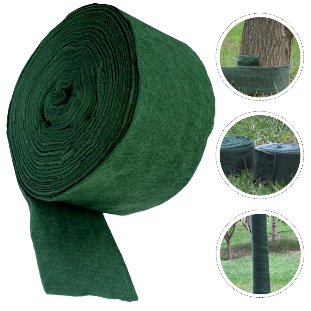 20 Meters Trees Protection Wrap Winter-proof Plants Bandage Wear Protection for Warm Keeping and Moisturizing (Double Layer)