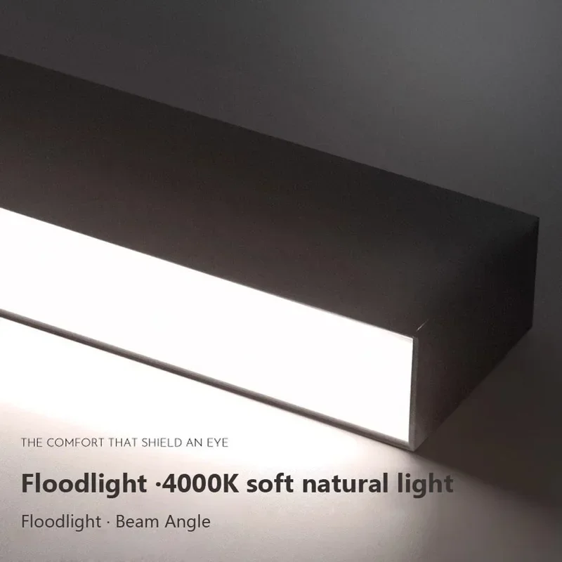 Lange LED-strip plafondlamp schijnwerper voor slaapkamer eetkamer woonkamer garderobe minimalistische led-plafondlamp binnendecoratie