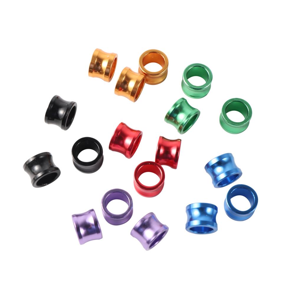 Bird Foot Ring ID 8mm Aluminium Bird Ring 6 Color Pigeon Leg Bands Outdoor Flying Training Identification Foot Ring 18 Pcs