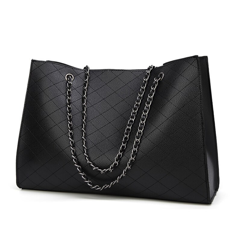 YOUSE nouvelle tendance de la sac à main femme à une épaule avec une chaîne polyvalente Style sacs à main de luxe femmes sacs: 196-SWY-Black