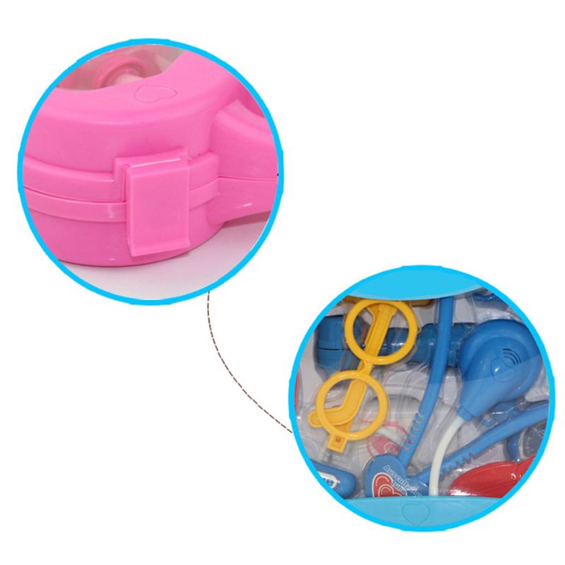 Kids Doctor Set Children Pretend Play Doctor Kit Role Play Costume Boys Girls Birthday