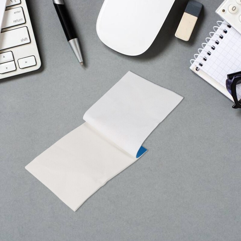 1 livret 50 pièces 10cm x 7.5cm papier de nettoyage doux blanc pour objectif de caméra