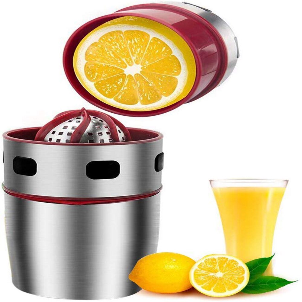 Draagbare Handmatige Juicer Machine Rvs Oranje Granaatappel Knijper Multifunctionele Extrator Huishoudelijke Fruit Druk Juicers