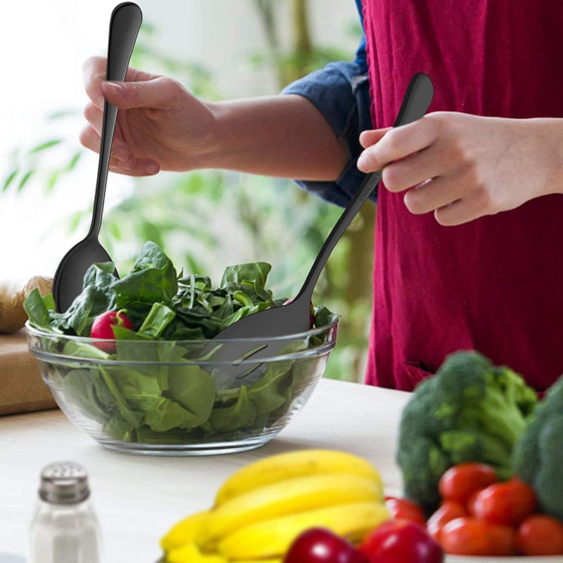Serving Stainless Steel Buffet Catering Party Banquet Serving Spoons Forks Set Serving Spoons and Forks Set