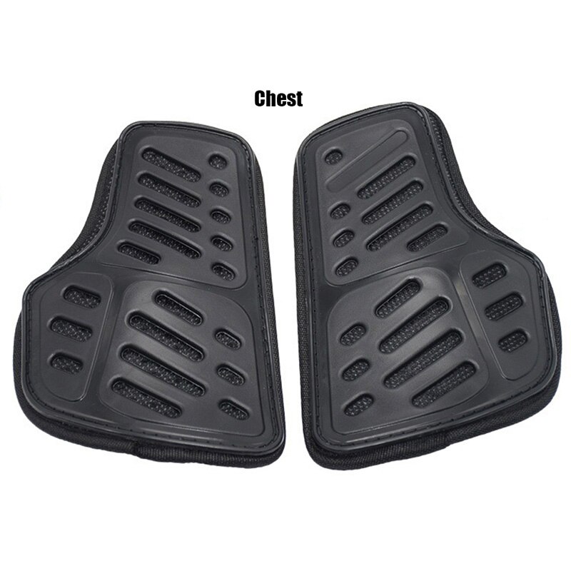 1 Paar Motocross Borst Pads Duhan Motorjas Ingebouwde Thorax Holte Bescherming Verwijderbare Harde Shell Protectors: Default Title