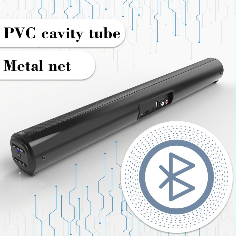 Home Theater Sound System Bluetooth-compatible Speaker Computer Speakers For TV Soundbar Box Radio Music Center Boom Box Column