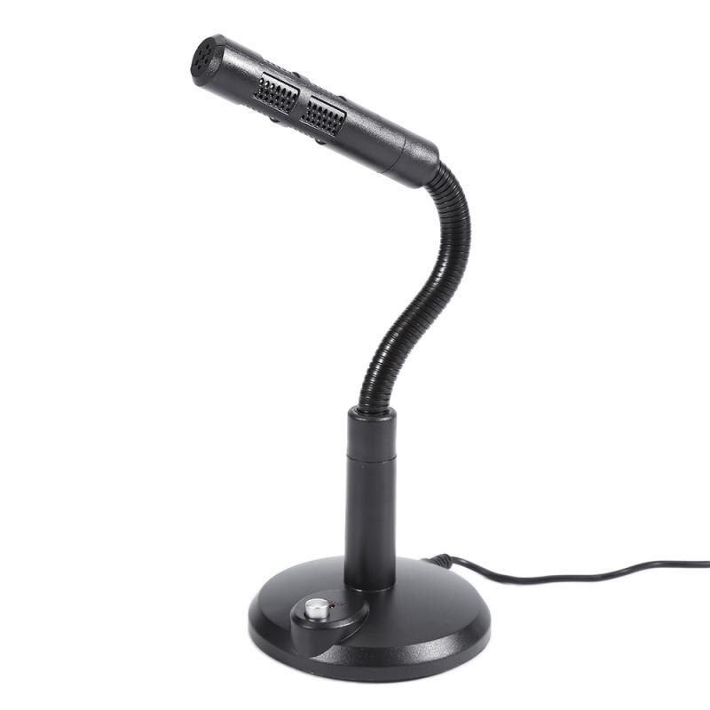 USB ordinateur portable Microphone ordinateur Mini Studio discours Microphone support micro avec support pour ordinateur de bureau ordinateur portable Skype MSN