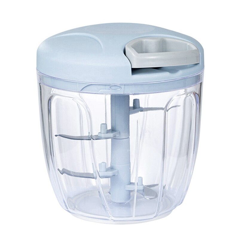 Hand Chopper Manual Rope Food Processor Silcer Shredder Salad Maker Grinders Cutter Baby Food Mill Maker Machine: 900ML