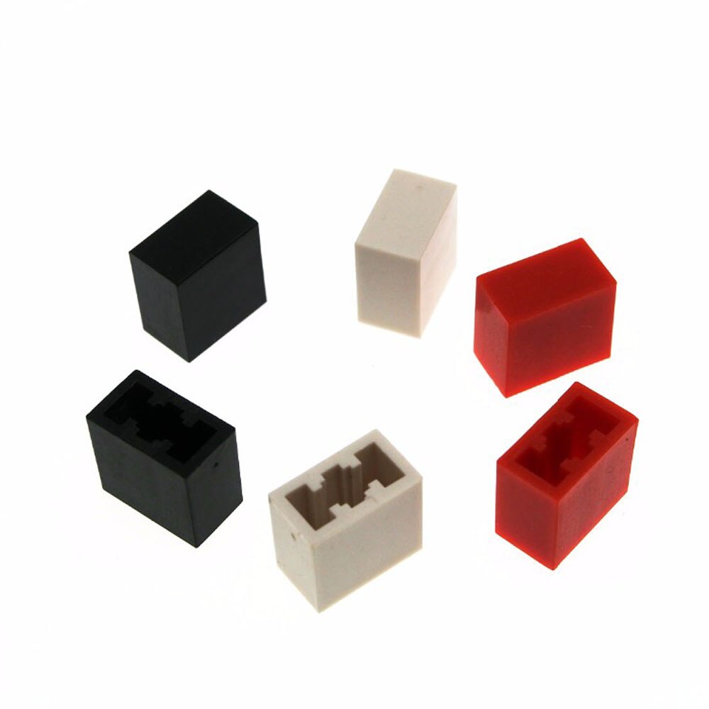 A08 Tactile Drukknop Cap, Tact Micro Switch Knop Cap Voor 3.4Mm * 3.4Mm Schakelaar, momentary Tact Cap (Geen Schakelaar)