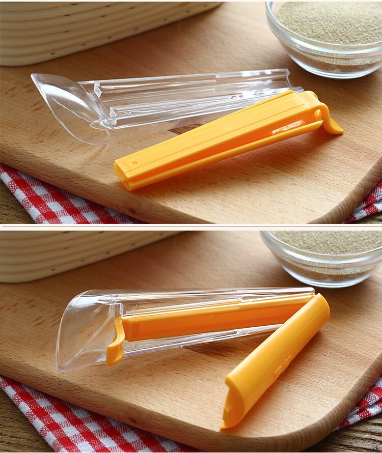 Diy Gist Maatbeker Met Afdichting Clip Meter Bakken Keuken Tool