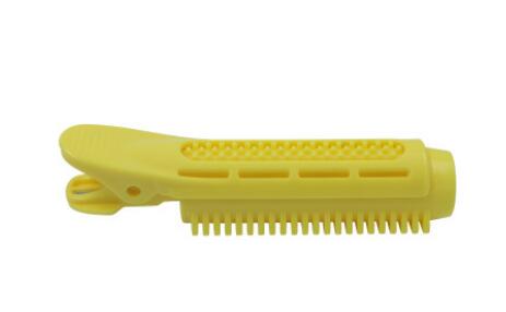 Korean hair root fluffy clip hair clip self partition seamless styling artifact bangs hair volume 2pcs: YELLOW