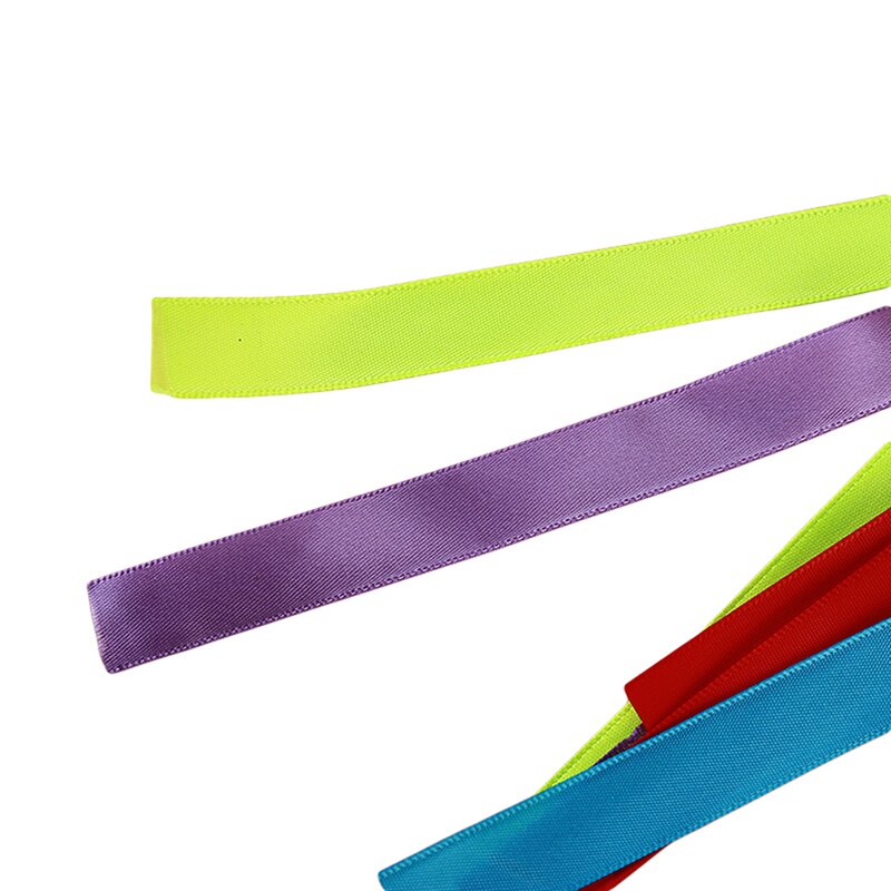 Streamers de arcoíris para niños, juguete deportivo infantil, cinta Multicolor, anillo de madera, cinta Waldorf con campana, cometa de mano, serpentinas