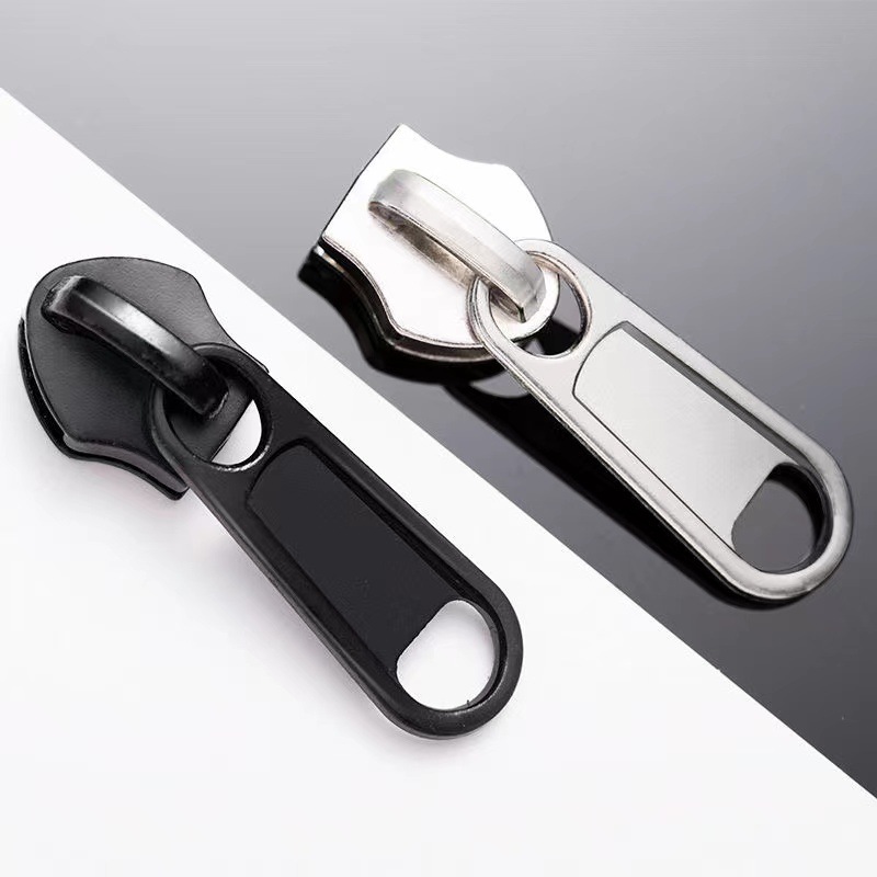 10PCS/Lot Zinc Alloy Zipper Sliders for Nylon Zipper 3# 5# 8# 10# Non-lock Thick Metal Zipper Sliders Zipper Accessories for Bag