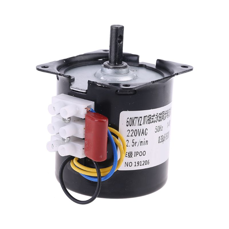 220V Automatische Incubator Eieren Hatcher Motor Omkeerbaar Motorreductor 2.5r/Min