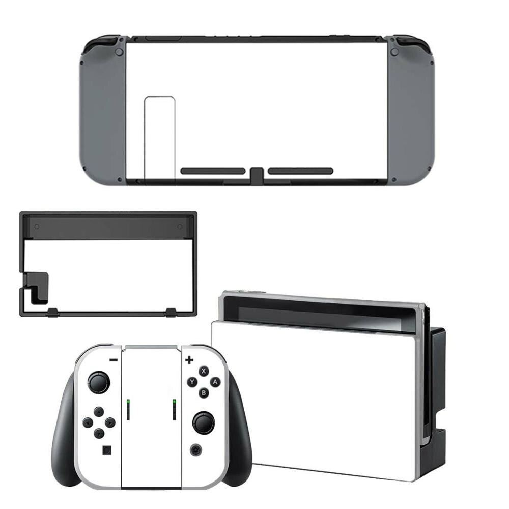 Calcomanías de piel de vinilo para interruptor Nintend, conjunto completo de pegatinas de envoltura protectora placa frontal para consola Nintendo Switch Con y muelle: YSNS2083