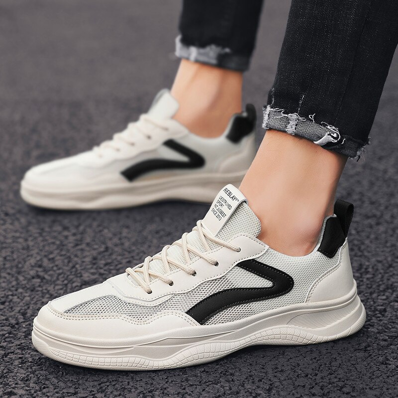 mesh breathable sports shoes men trend casual men's shoes men's comfortable breathable shoes mens casual sneakers