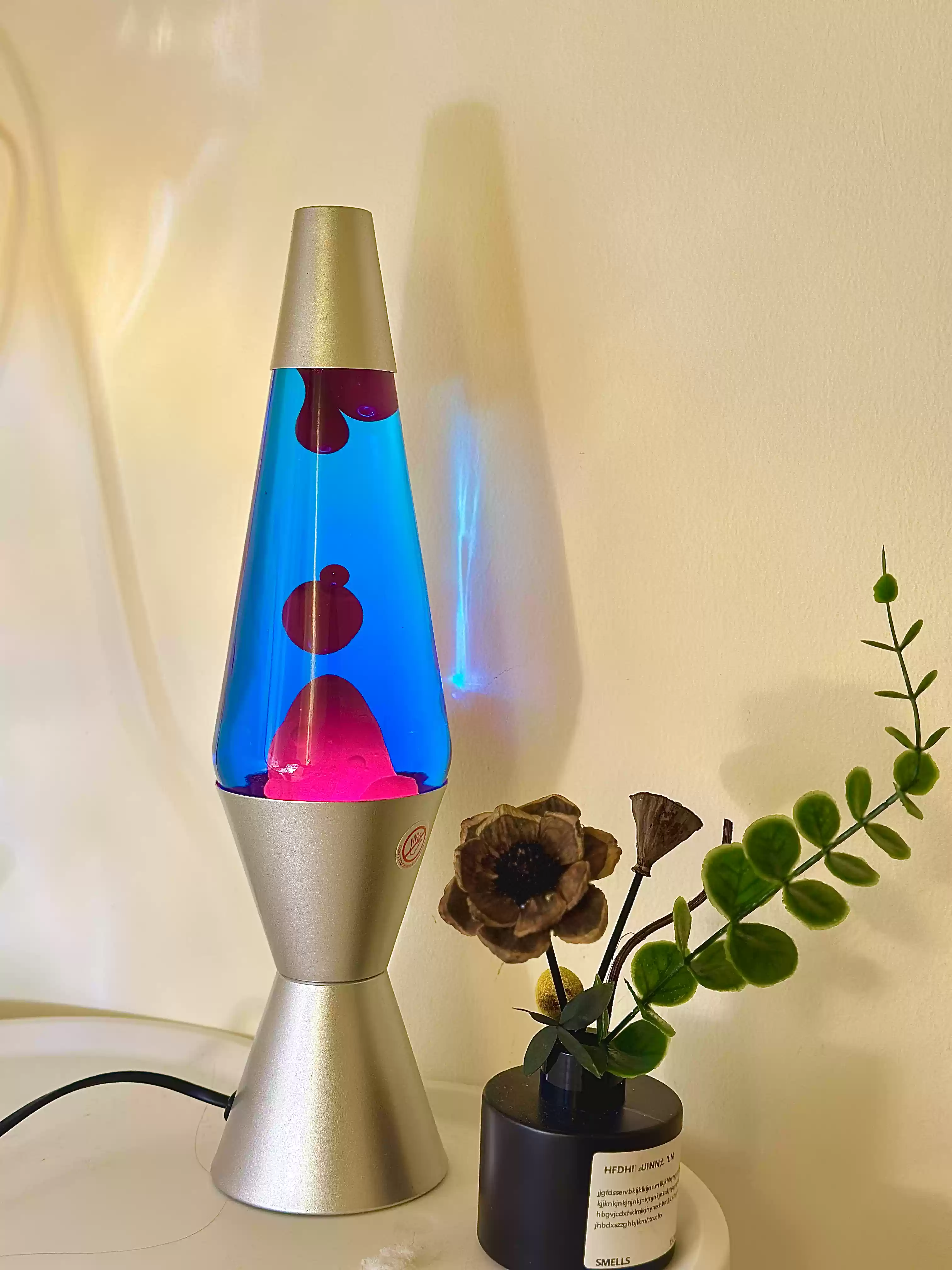 Lavalamp Kwallen Decoratieve Erlenmeyer Meerkleurig Optioneel Creatieve Decoratie Bar Woonkamer Valentijnsdag Cadeau: M / Bruin