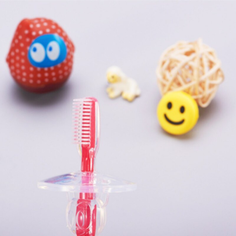 1PC Sicher freundlicher Zahnbürste Neue Weiche Silikon freundlicher Werkzeug Baby Baby Zahnbürste Ausbildung Pinsel Zahnbürste Zahn Zahn Pflege