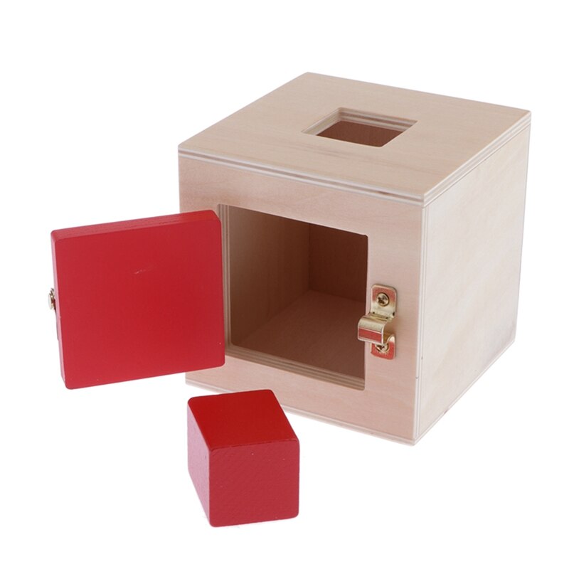 Lock Box Kids Children Educational Training Toys- Wooden Sensory Toy