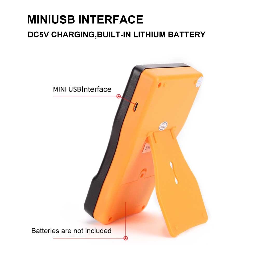 Mesr 100 Capaciteit Meter Meetinstrumenten Interne Weerstand Tester Digitale Universele Multimeter Multifunctionele Hoge Nauwkeurigheid