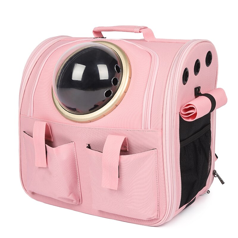 Astronauta okno nosidełko na zwierzaka designerski plecak oddychająca torba podróżna dla kota torba na ramię na zewnątrz dla małych psów koty niosące Supplie: D2