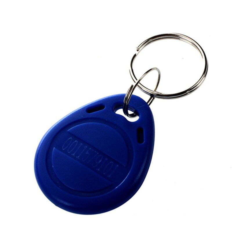 10pcs 125khz RFID Proximity ID Token Key Tag Keychain Waterproof