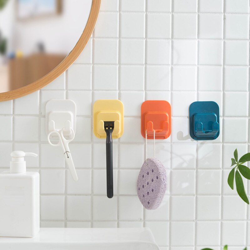 Multifunctionele Scheermes Rack Hanger Scheerapparaat Tandenborstelhouder Badkamer Muur Mannen Scheren Scheerapparaat Plank Huishouden Pasta Opslag Haak