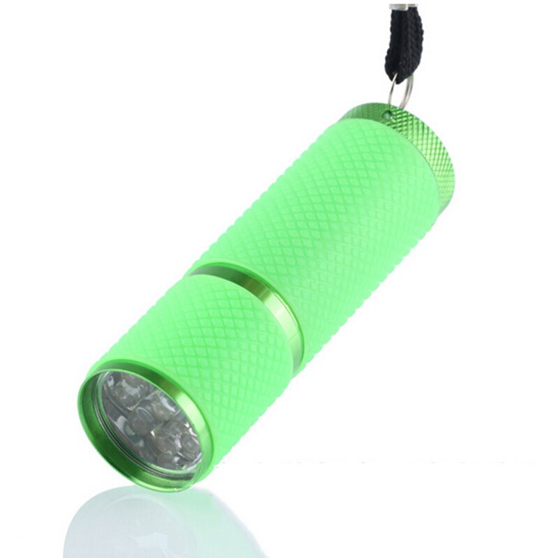 Secador de uñas de Gel UV , 1 Uds., lámpara portátil Mini LED para manicura de uñas en Gel, herramienta de secado rápido 9 LED