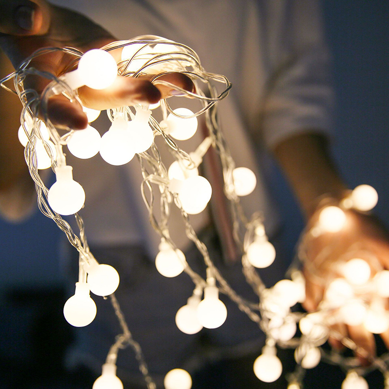 20 LED-lichterketten, batteriebetrieben, 3m LED-ku... – Grandado